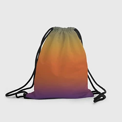 Рюкзак-мешок Градиент цвета заката, цвет: 3D-принт