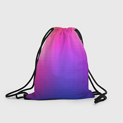 Рюкзак-мешок Gradient 8-bit, цвет: 3D-принт