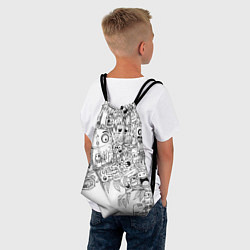 Рюкзак-мешок Дудлы с хамелеоном, цвет: 3D-принт — фото 2