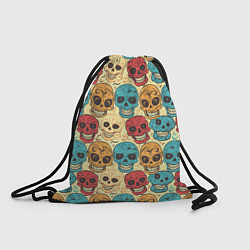 Рюкзак-мешок День мёртвых, цвет: 3D-принт