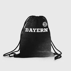 Рюкзак-мешок Bayern sport на темном фоне посередине, цвет: 3D-принт