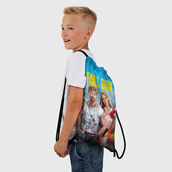 Рюкзак-мешок Ryan Gosling and Emily Blunt каскадеры, цвет: 3D-принт — фото 2