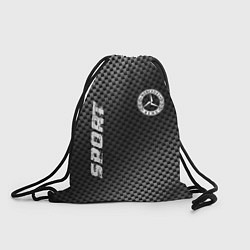 Рюкзак-мешок Mercedes sport carbon, цвет: 3D-принт