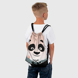 Рюкзак-мешок Силуэт кунг фу панда, цвет: 3D-принт — фото 2