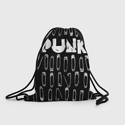 Рюкзак-мешок Punk pins, цвет: 3D-принт