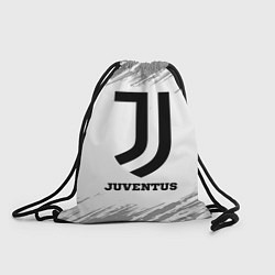 Рюкзак-мешок Juventus sport на светлом фоне, цвет: 3D-принт