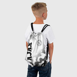 Рюкзак-мешок Ajax sport на светлом фоне вертикально, цвет: 3D-принт — фото 2