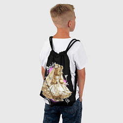 Рюкзак-мешок Невеста - медведь, цвет: 3D-принт — фото 2
