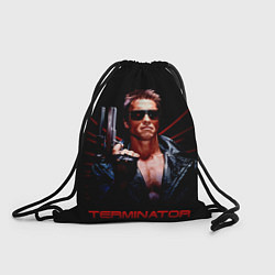Рюкзак-мешок Терминатор с пистолетом, цвет: 3D-принт