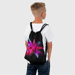 Рюкзак-мешок Яркий разлетающийся песок, цвет: 3D-принт — фото 2