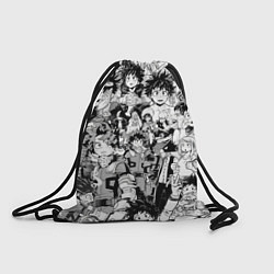 Рюкзак-мешок Изуку Мидория - Моя геройская академия, цвет: 3D-принт