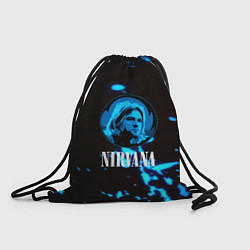 Рюкзак-мешок Nirvana рок бенд краски, цвет: 3D-принт