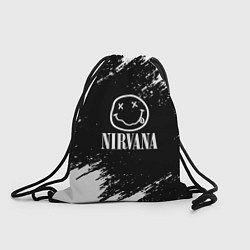 Рюкзак-мешок Nirvana текустура краски, цвет: 3D-принт