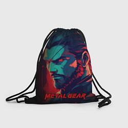 Рюкзак-мешок Веном Снейк Metal gear game, цвет: 3D-принт