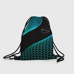 Рюкзак-мешок Jaguar electro hexagon, цвет: 3D-принт