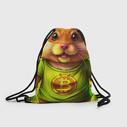 Рюкзак-мешок Хомячок и криптоактив, цвет: 3D-принт