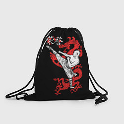 Рюкзак-мешок Кунг фу - стиль дракона, цвет: 3D-принт