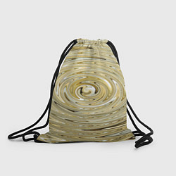 Рюкзак-мешок Абстракция золотой водоворот, цвет: 3D-принт