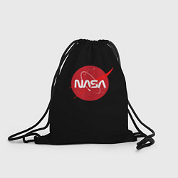 Мешок для обуви Nasa logo red