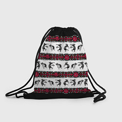 Рюкзак-мешок Кокопелли индейцев хайда, цвет: 3D-принт