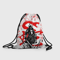 Рюкзак-мешок Ghost of Tsushima and snake, цвет: 3D-принт