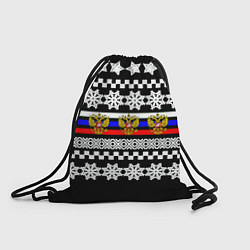 Мешок для обуви Rusiia winter pattern