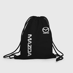 Рюкзак-мешок Mazda white logo, цвет: 3D-принт