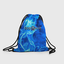 Рюкзак-мешок God of war neon flower, цвет: 3D-принт
