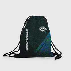 Рюкзак-мешок Warframe glitch blue, цвет: 3D-принт