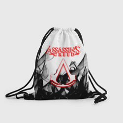 Мешок для обуви Assassins Creed огненное лого гейм