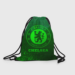 Рюкзак-мешок Chelsea - green gradient, цвет: 3D-принт