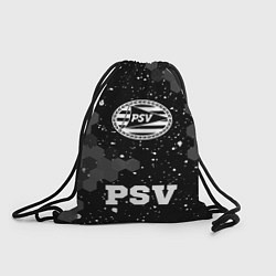 Рюкзак-мешок PSV sport на темном фоне по-центру, цвет: 3D-принт