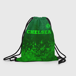 Мешок для обуви Chelsea - green gradient посередине