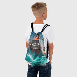 Рюкзак-мешок Wartunder корабль авианосец, цвет: 3D-принт — фото 2