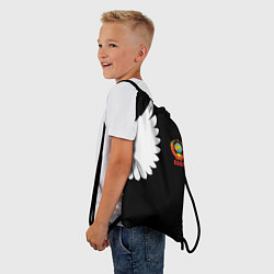 Рюкзак-мешок СССР паттерн орёл, цвет: 3D-принт — фото 2