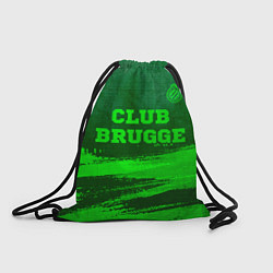 Рюкзак-мешок Club Brugge - green gradient посередине, цвет: 3D-принт