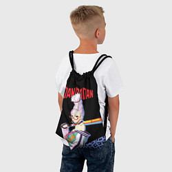 Рюкзак-мешок Дандадан: Бабушка медиум, цвет: 3D-принт — фото 2