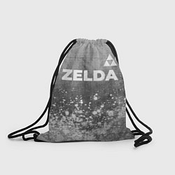 Рюкзак-мешок Zelda - grey gradient посередине, цвет: 3D-принт