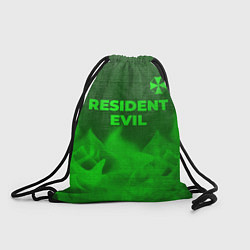 Мешок для обуви Resident Evil - green gradient посередине