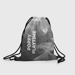 Рюкзак-мешок Poppy Playtime - grey gradient вертикально, цвет: 3D-принт