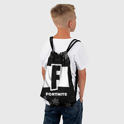 Рюкзак-мешок Снежный Fortnite, цвет: 3D-принт — фото 2