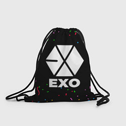 Рюкзак-мешок Exo конфети, цвет: 3D-принт