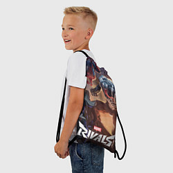 Рюкзак-мешок Персонажи Marvel rivals, цвет: 3D-принт — фото 2