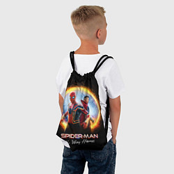 Рюкзак-мешок Доктор Стрэндж и Человек паук нет пути домой, цвет: 3D-принт — фото 2