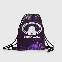 Рюкзак-мешок Праздничный Great Wall, цвет: 3D-принт