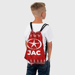 Рюкзак-мешок Новогодний JAC с оленями, цвет: 3D-принт — фото 2