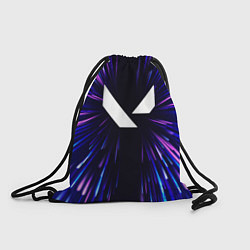 Рюкзак-мешок Valorant neon energy, цвет: 3D-принт