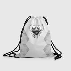 Рюкзак-мешок Poppy Playtime white poly, цвет: 3D-принт