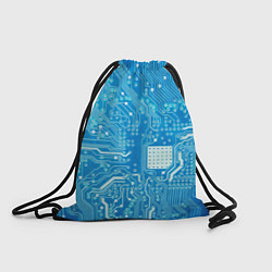 Рюкзак-мешок Системная плата, цвет: 3D-принт