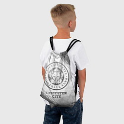 Рюкзак-мешок Leicester City - white gradient, цвет: 3D-принт — фото 2